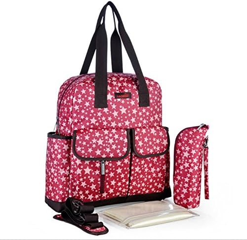 Large Capacity Travle Diaper Backpack Warterproof Baby Bag