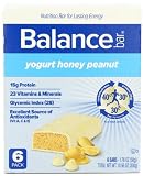 Balance Bar, Yogurt Honey Peanut, 6 - 1.76 oz Bars per Box