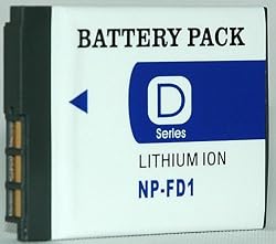 Battery For Sony NP-FD1, NP-BD1, DSC-T200 non-oem