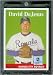 2007 Topps Heritage Baseball Card # 91 David DeJesus Kansas City Royals - Mint Condition - In Protective Display Case