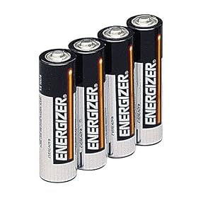 Batteries, AA, 1.5 V, lithium, 2/pack