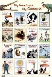 Guinness (My Goodness, My Guinness, 16 Ads) Art Poster Print - 24