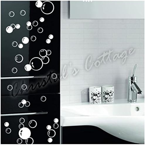 88 Bubbles Wall Art Bathroom Window Shower Tile Decoration Decal Kid Car Sticker Sky Blue