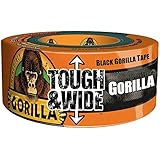 Gorilla Glue 6003001 Tough & Wide Tape, 2.88-Inch x 30-Yards