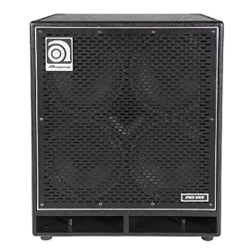 Ampeg Pro Neo PN-410HLF Bass Amp Cab, 4x10-inch speaker cabinet, neodymium loaded, 850W RMS by 