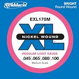 D'Addario �_�_���I �x�[�X�� EXL170M Medium [.045 .065 .080 .100]