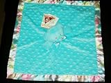 Blankets & Beyond Pink Bear Minky Dot Lovey