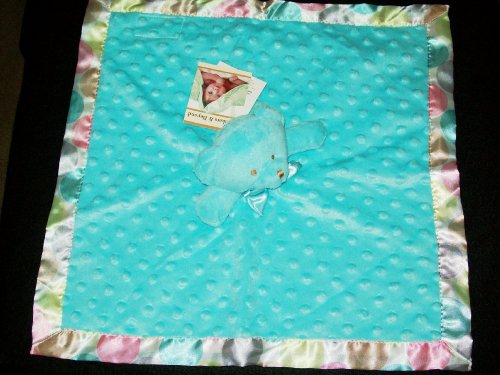 Blankets & Beyond Pink Bear Minky Dot Lovey