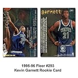 Fleer Minnesota Timberwolves 1995-96 Kevin Garnett Rookie Card