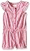 The Children's Place Little Girls' Gingham Romper