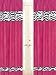 Sweet Jojo Designs 2-Piece Funky Zebra Window Treatment Panels