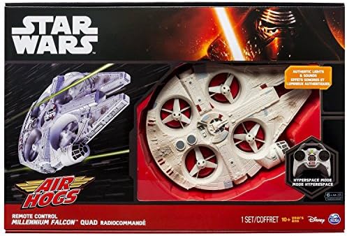 Air Hogs Star Wars Remote Control Ultimate Millennium Falcon Quad