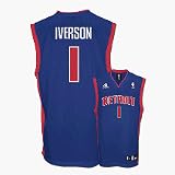 Men`s Detroit Pistons #11 Isiah Thomas Royal Blue Swingman Jersey - M