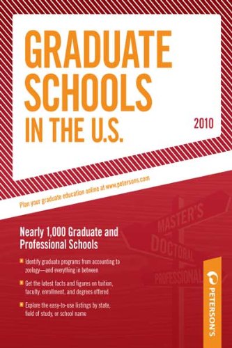 Graduate Schools in US (Peterson's Graduate Schools in the U.S)