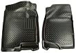 Front Floor Liners Custom Molded Black