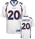 Reebok Denver Broncos Brian Dawkins Replica White Jersey