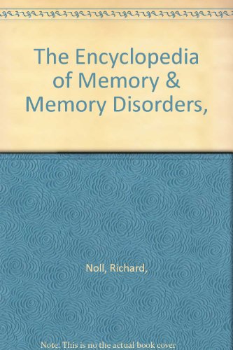 the encyclopedia of memory  memory disorders