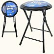 18 Inch Cushioned Folding Stool - Trademark Home Collection
