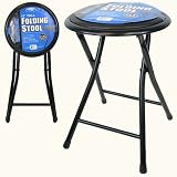 18 INCH CUSHIONED FOLDING STOOL WITH SAFETY LOCK – HOME AND GARDEN &GT; ACCESSORIES