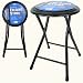 18 Inch Cushioned Folding Stool - Trademark Home Collection