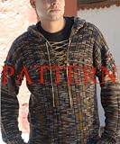 Misti Alpaca Urban Men s Hooded Sweater and Scarf Pattern - Worsted