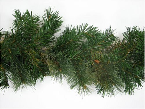 Good Tidings CR-515-910 Artificial Crystal Bay Pine Christmas Garland 9 Feet Long