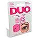 Duo Water Proof Eyelash Adhesive, Dark Tone 1/4 oz (Pack of 3)