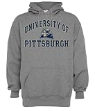 Pittsburgh Panthers Old School Grey Vintage Hoodie
