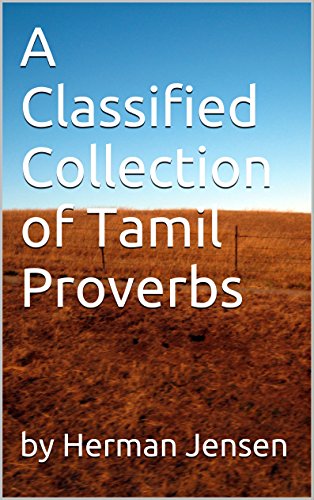 A Classified Collection of Tamil Proverbs