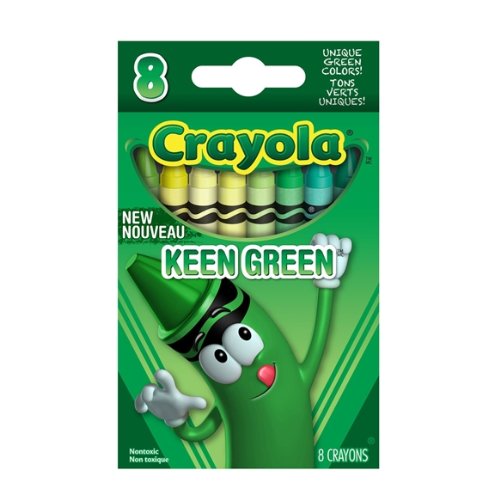 Crayola Keen Green Crayons 8 count (221522)