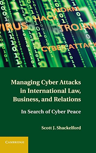 managing cyber attacks in international law business and relations in search of cyber peace