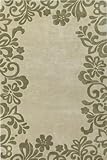 IMAGE OF Kas Bali Flora Border Sand-Sage 2823 8' X 10' Area Rug