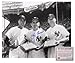 Yogi Berra New York Yankees MLB Framed 8x10 Photograph with Joe DiMaggio and Mickey Mantle
