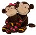 S. S. Noah Plush Monkeys - Momo & Mimi