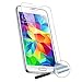 Caseguru® Galaxy S5 Screen Protector World's Best Japanese PET 9H Glass Samsung Galaxy S5 Premium Tempered Glass Screen Protector (9H Hardness 0.33mm 2.5D) Ultra HD Clear Maximum Touchscreen Accuracy