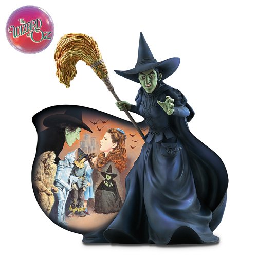 Wizard Of Oz Wicked Witch Green With Envy Figurine by The Bradford Exchange