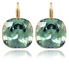 Ohrringe mit SWAROVSKI ELEMENTS - Gold Erinite
