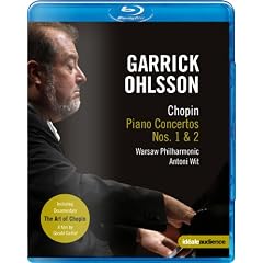 Chopin: Concertos (Ohlsson) (Chopin Piano Concertos Nos. 1)  (Euroarts: 3078944) [Blu-ray] [2012]