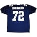 Osi Umenyiora New York Giants Autographed Blue Replithentic Jersey