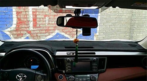 Yufei Automotive Interior Accessories Car Dash Covers Dashmat Dashboard cover For Toyota RAV4 2013-2016(Black) (For Toyota RAV4 2013-2016)