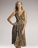 Spiegel The Natural Luxe Collection: Leopard Print Silk Dress