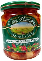 Don Pomodoro Garlic Oil & Chili Pepper Sauce 7 Oz.