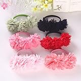 BIANHUAN ヘアゴム （6コ）ヘアアクセサリー リボン 髪飾り 髪ゴム 子供用