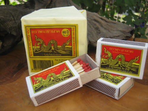 Thai Original Matches Phraya Nak Brand (Pack of 10 Box)