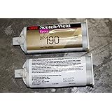 3M Scotch-Weld DP190 Epoxy Adhesive, 1.7 fl oz Container, Gray