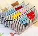 Deobox Cat Pencil Case Kitten Stripe Pen Bag, 4 Pack