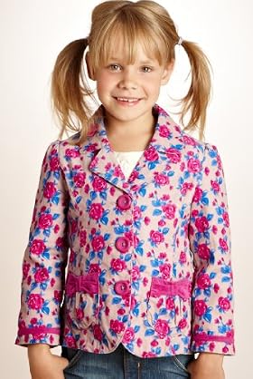 Autograph Pure Cotton Floral Print Blazer