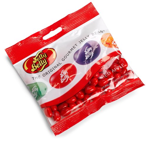 Jelly Belly Red Apple Jelly Beans, 3.5-Ounce Bags (Pack of 12) by Jelly Belly
