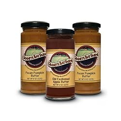 Granite Bay Farms Fruit Butter (select any 3 Jar) Sampler, 3-Count, 8-Ounce Jars