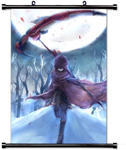 Home Decor Japanese cartoon Art Cosplay Poster with Ruby Rose Rwby Anime (1) Wall Scroll Poster Fabric Painting 23.6 X 35.4 Inch (60cm X 90 cm)